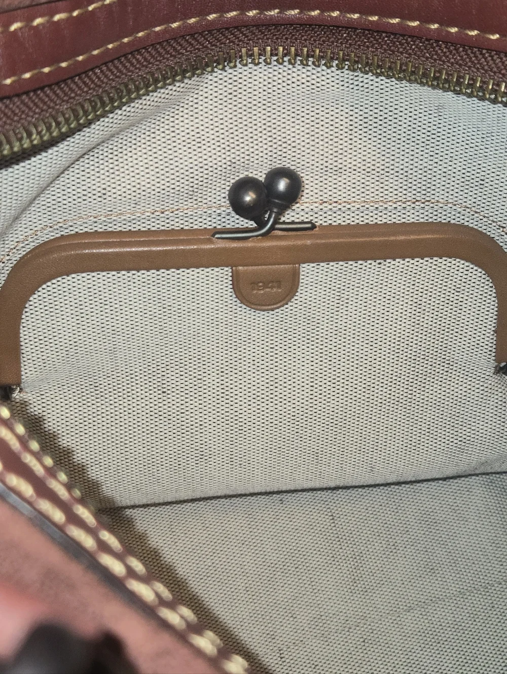 Coach ROGUE 30 Oxblood With Rivets - Picture 14 of 16
